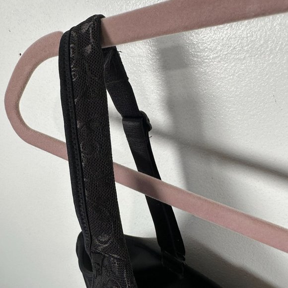 Bali 42DDD Bra Womens Black Underwire Floral Adjustable Straps Back Clasp - Picture 12 of 16